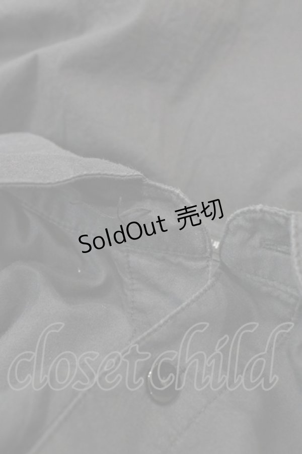 画像4: Candy Stripper / シャツワンピース  黒 H-25-08-20-1021-PU-OP-KB-ZH (4)