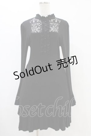 画像: KILL STAR / レース切替ワンピース XS ブラック H-25-08-20-1022-SL-OP-KB-ZH