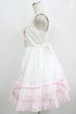 画像2: Angelic Pretty / Powder Heartジャンパースカート Free オフ/ピンク H-25-08-20-001-AP-OP-NS-ZH (2)