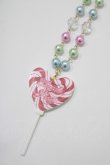 画像1: Angelic Pretty / POP Heartロリポップネックレス  レッド H-25-08-20-070-AP-AC-NS-ZH (1)