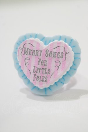 画像: Angelic Pretty / MELODY TOYSハートリング  サックス/ピンク H-25-08-20-072-AP-AC-NS-ZH