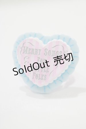 画像: Angelic Pretty / MELODY TOYSハートリング  サックス/ピンク H-25-08-20-072-AP-AC-NS-ZH