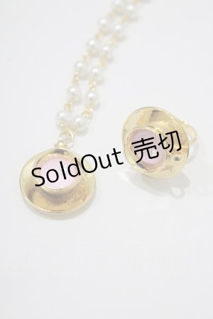 画像: Angelic Pretty / ティーカップアクセサリーSet  ゴールド H-25-08-20-073-AP-AC-NS-ZH