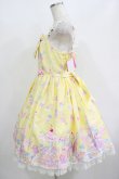 画像2: Angelic Pretty / MilkyPlanetリボンジャンパースカートSet Free イエロー H-25-08-20-074-AP-OP-NS-ZH (2)