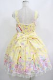 画像3: Angelic Pretty / MilkyPlanetリボンジャンパースカートSet Free イエロー H-25-08-20-074-AP-OP-NS-ZH (3)