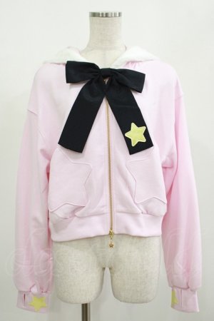 画像: Angelic Pretty / Magical Milk Catsパーカ Free ピンク H-25-08-20-077-AP-TO-NS-ZH