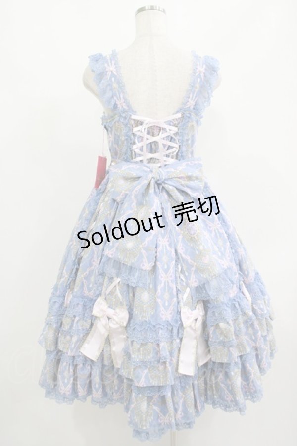 画像3: Angelic Pretty / Romantic Jewelryジャンパースカート Free ブルー H-25-08-20-006-AP-OP-NS-ZH (3)