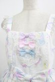 画像5: Angelic Pretty / Fluffy Puff Bunnyジャンパースカート Free オフ H-25-08-20-008-AP-OP-NS-ZH (5)