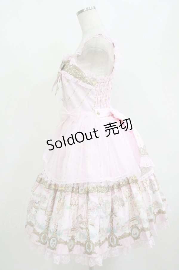画像2: Angelic Pretty / Day Dream Carnivalティアードジャンパースカート Free ピンク H-25-08-20-011-AP-OP-NS-ZH (2)