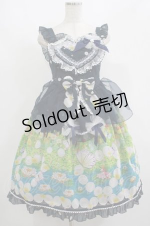 画像: BABY,THE STARS SHINE BRIGHT / Thumbelina Fairy Tale〜未来への旅立ち〜柄ペタルエプロンジャンパースカート Free ネイビー H-25-08-20-012-BA-OP-NS-ZH