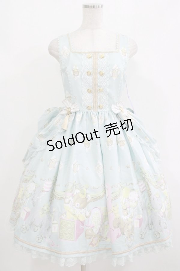 画像1: Angelic Pretty / Carnival in the Toy Boxジャンパースカート Free サックス H-25-08-20-014-AP-OP-NS-ZH (1)