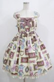 画像1: Angelic Pretty / Dolls Collectionジャンパースカートセット Free アイボリー H-25-08-20-015-AP-OP-NS-ZH (1)