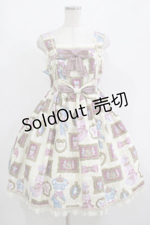 画像: Angelic Pretty / Dolls Collectionジャンパースカートセット Free アイボリー H-25-08-20-015-AP-OP-NS-ZH