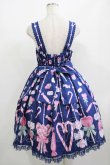 画像3: Angelic Pretty / Candy Ornamentジャンパースカート Free ネイビー H-25-08-20-017-AP-OP-NS-ZH (3)