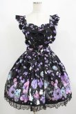 画像1: Angelic Pretty / Happy Treat Party Cafeスカート Free ブラック H-25-08-20-018-AP-SK-NS-ZH (1)