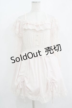 画像: LIZ LISA / レースワンピース Free ピンク H-25-08-21-026-LO-OP-NS-ZH