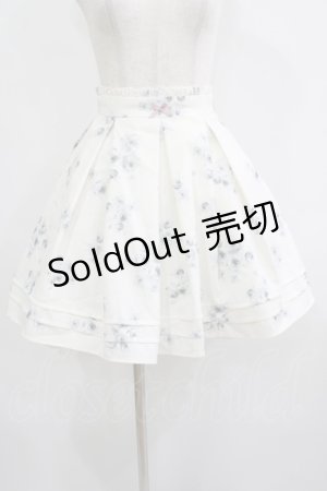 画像: Ank Rouge / 花柄スカート M オフ H-25-08-21-032-CA-SK-NS-ZH