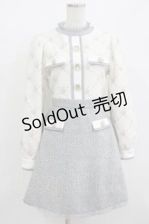 画像: Swankiss / TS S/K docking O/P　ワンピース Free オフ/ブルーグレー H-25-08-21-042-CA-OP-NS-ZH