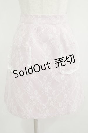 画像: Ank Rouge / レーススカート M ピンク H-25-08-21-046-CA-SK-NS-ZH