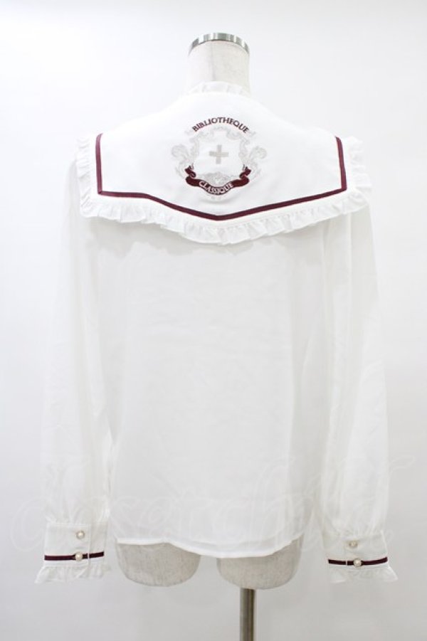画像2: Amavel / Infirmiere Classiqueブラウス Free オフ H-25-08-21-1046-CA-BL-NS-ZH (2)
