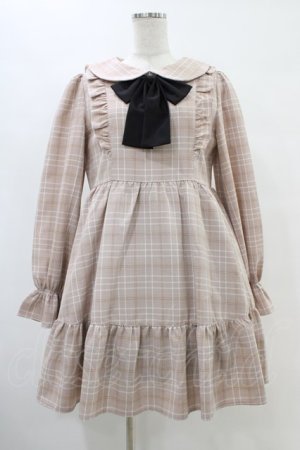 画像: Ank Rouge / ティアードリボンワンピース M ピンク H-25-08-21-1006-CA-OP-NS-ZH