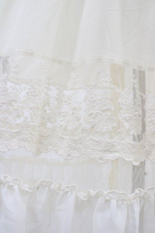 画像3: axes femme / 透けレースロングカーディガン M 生成り H-25-08-21-1055-AX-TO-NS-ZH (3)