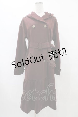 画像: axes femme / ティアードコーディガン M ワイン H-25-08-21-1060-AX-JA-NS-ZH