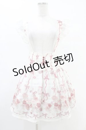画像: LIZ LISA / イングリッシュローズスカート Free オフ/レッド H-25-08-21-1032-LO-SK-NS-ZH