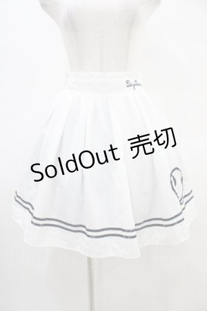 画像: Ank Rouge / ハートセーラースカート M オフ H-25-08-21-1035-CA-SK-NS-ZH