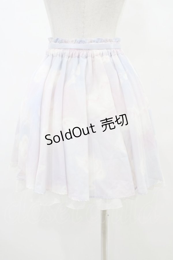 画像2: Ank Rouge / DayDreamFantasyスカート M サックス H-25-08-21-1038-CA-SK-NS-ZH (2)