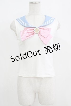 画像: TRALALA byLIZ LISA / セーラームーンコラボトップス Free オフ H-25-08-21-058-LO-TO-NS-ZH