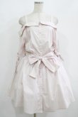画像1: Ank Rouge / オフショルワンピース M ピンク H-25-08-21-008-CA-OP-NS-ZH (1)