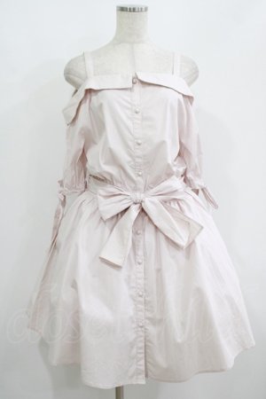 画像: Ank Rouge / オフショルワンピース M ピンク H-25-08-21-008-CA-OP-NS-ZH