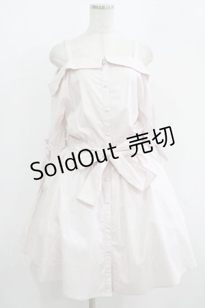 画像: Ank Rouge / オフショルワンピース M ピンク H-25-08-21-008-CA-OP-NS-ZH