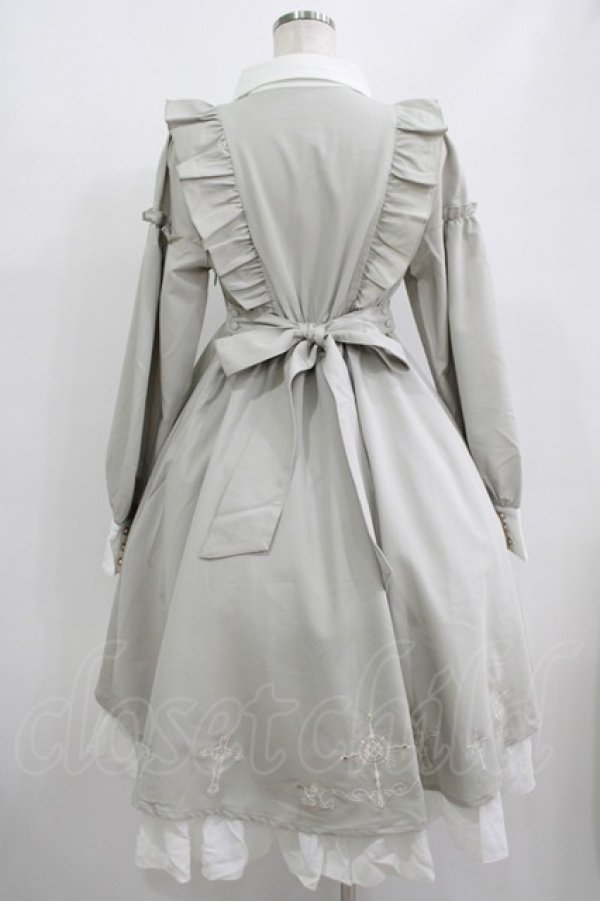 画像3: Amavel / Rosary Angelフィッシュテールワンピース Free グレー H-25-08-21-001-CA-OP-NS-ZH (3)