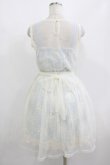 画像3: axes femme POETIQUE / レーシーミルフィーユワンピース M サックス H-25-08-21-013-AX-OP-NS-ZH (3)