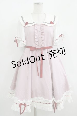 画像: DearMyLove / ラブレターワンピース M ピンク H-25-08-21-020-EL-OP-NS-ZH