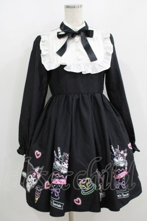 画像: Jamie エーエヌケー / クロミコラボワンピース M ブラック H-25-08-21-021-LO-OP-NS-ZH