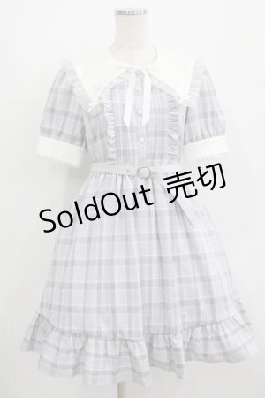 画像: DearMyLove / シナモロールコラボ シナモロール学園ワンピース M サックス H-25-08-21-022-EL-OP-NS-ZH