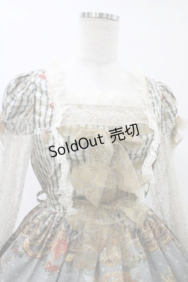 画像4: BABY,THE STARS SHINE BRIGHT / Julietのためのソネット〜Romantic Irony入りの恋薬〜柄ワンピース Free ブラック H-25-08-22-038-BA-OP-NS-ZH (4)