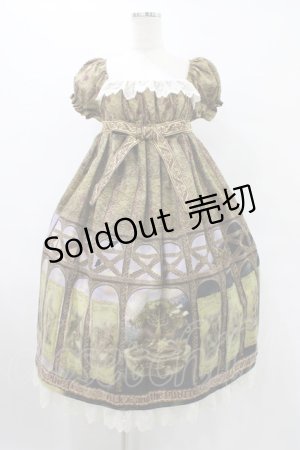 画像: ALICE and the PIRATES / ラグナロク〜世界の終わりの物語〜柄ワンピース Free ブラウン H-25-08-22-039-PA-OP-NS-ZH