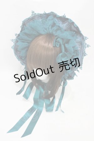 画像: ALICE and the PIRATES / The Night of Ghost Forest柄ボンネット  グリーン H-25-08-22-005-PA-AC-NS-ZH