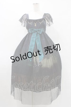 画像: ALICE and the PIRATES / 星を巡る海賊船と空と海の境界ジャンパースカートII Free グリーン H-25-08-22-047-PA-OP-NS-ZH