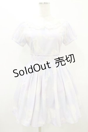 画像: Ank Rouge / Day Dream Fantasy衿レースワンピース M ラベンダー H-25-08-22-1019-CA-OP-NS-ZH