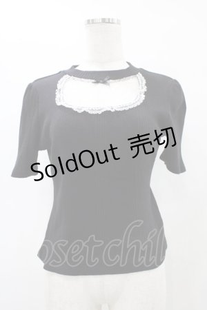 画像: EATME / レースホールTOP Free ブラック H-25-08-22-063-LO-TO-NS-ZH