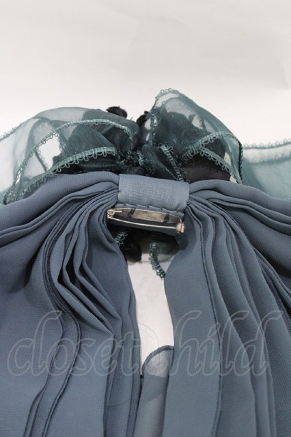 画像2: ALICE and the PIRATES / ショルダーリボン  エメラルドグリーン H-25-08-22-020-PA-AC-NS-ZH (2)