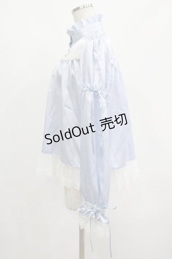 画像2: ALICE and the PIRATES / シャミール皇子と白昼夢ブラウス Free サックス H-25-08-23-042-PA-BL-NS-ZH (2)