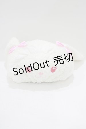画像: BABY,THE STARS SHINE BRIGHT / うさくみゃちゃんのふわふわティッシュケースBOXカバー  オフ H-25-08-23-054-BA-ZA-NS-ZH
