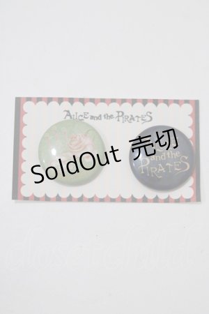 画像: ALICE and the PIRATES / ミニ缶バッジセット   H-25-08-23-055-PA-AC-NS-ZH