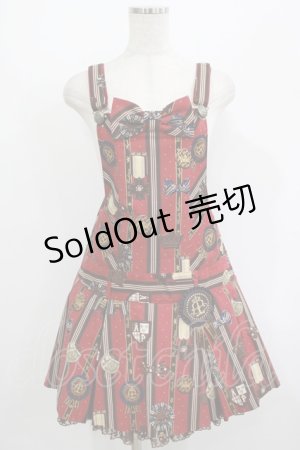 画像: Angelic Pretty / Chocolate Rosetteサロペット Free ワイン H-25-08-24-043-AP-OP-NS-ZH